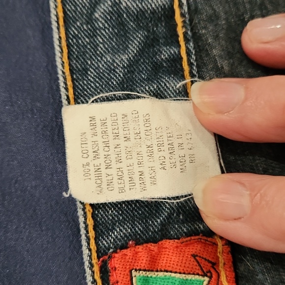 Vintage men's Jingo jeans, 52W, 26L - Picture 6 of 8